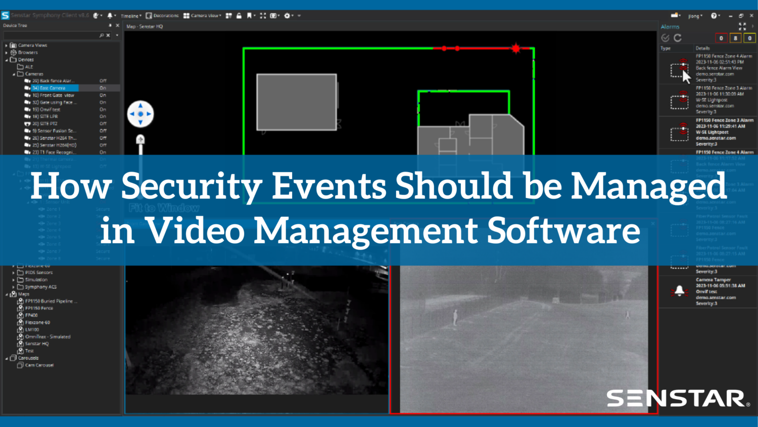 How Security Events Should be Managed in Video Management Software