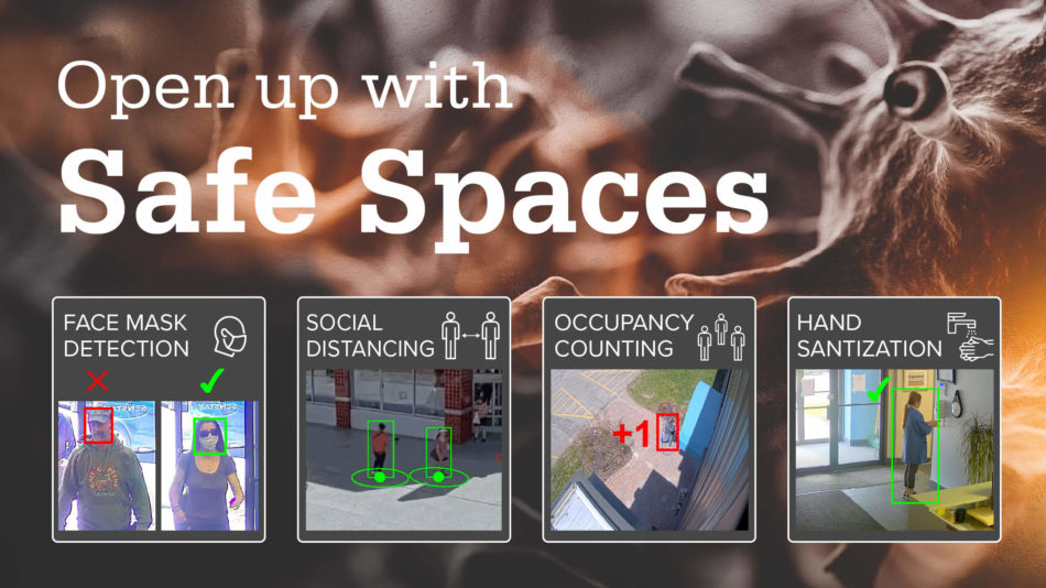 Safe Spaces video analytics solutions
