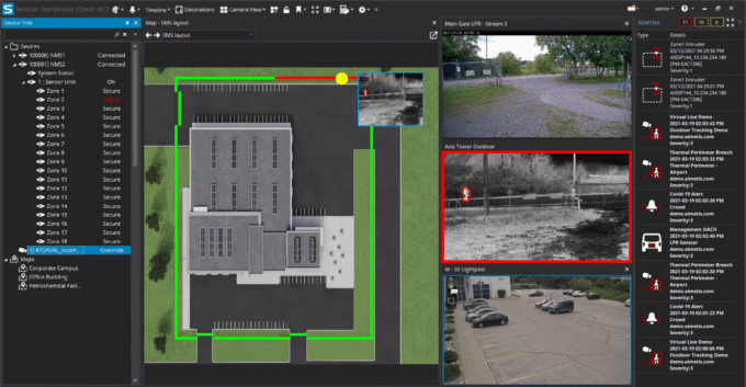 Senstar Symphony SMS